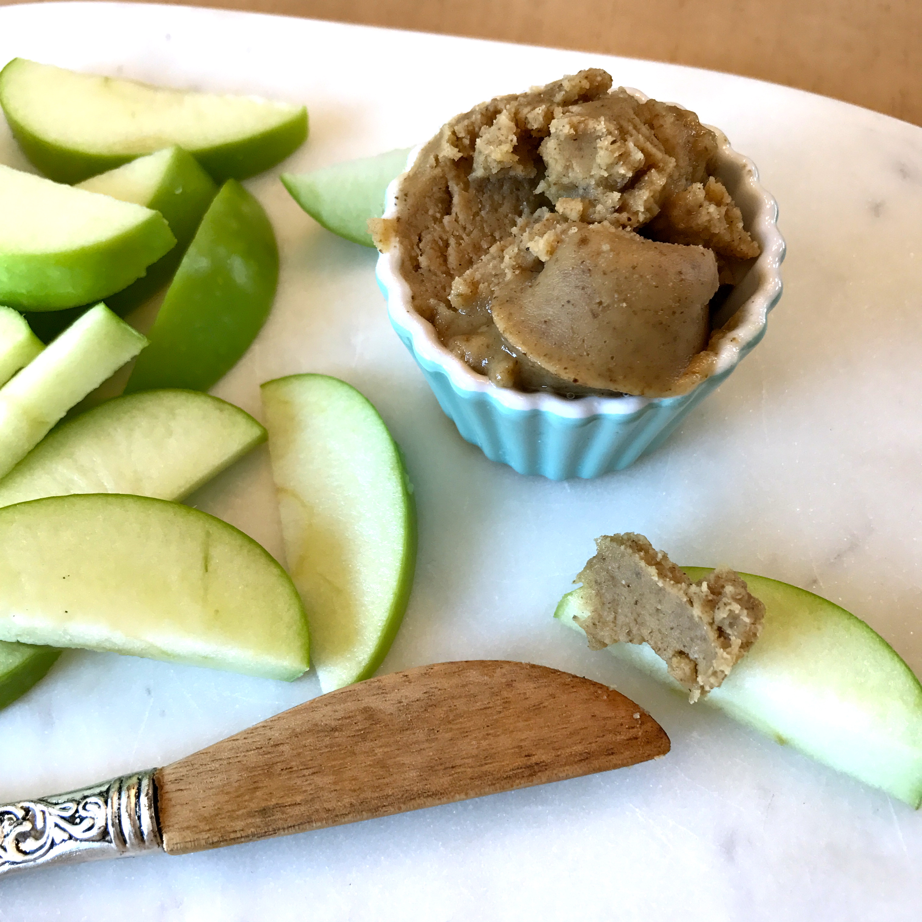 Walnut butter and apple