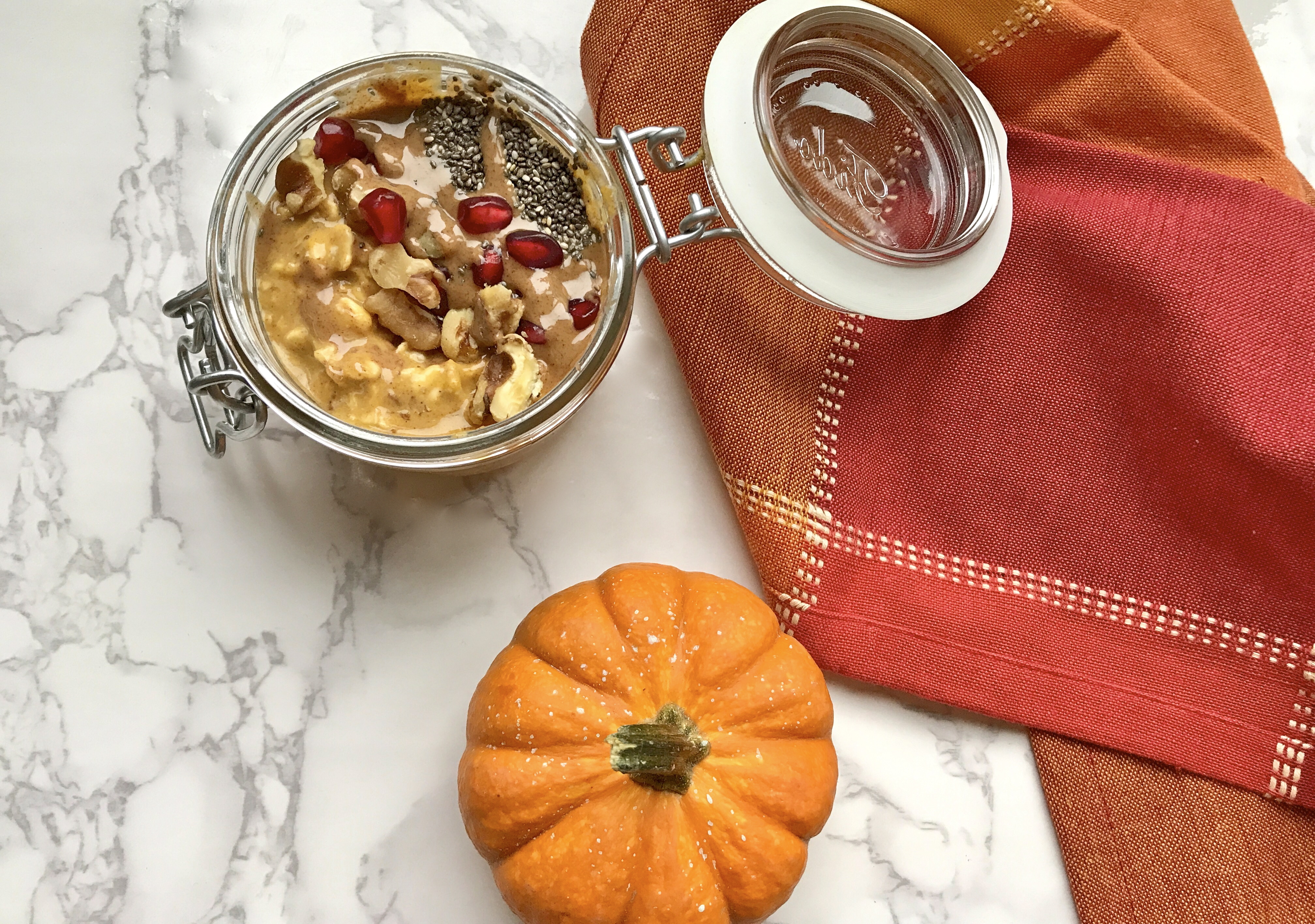 pumpkin overnight oats