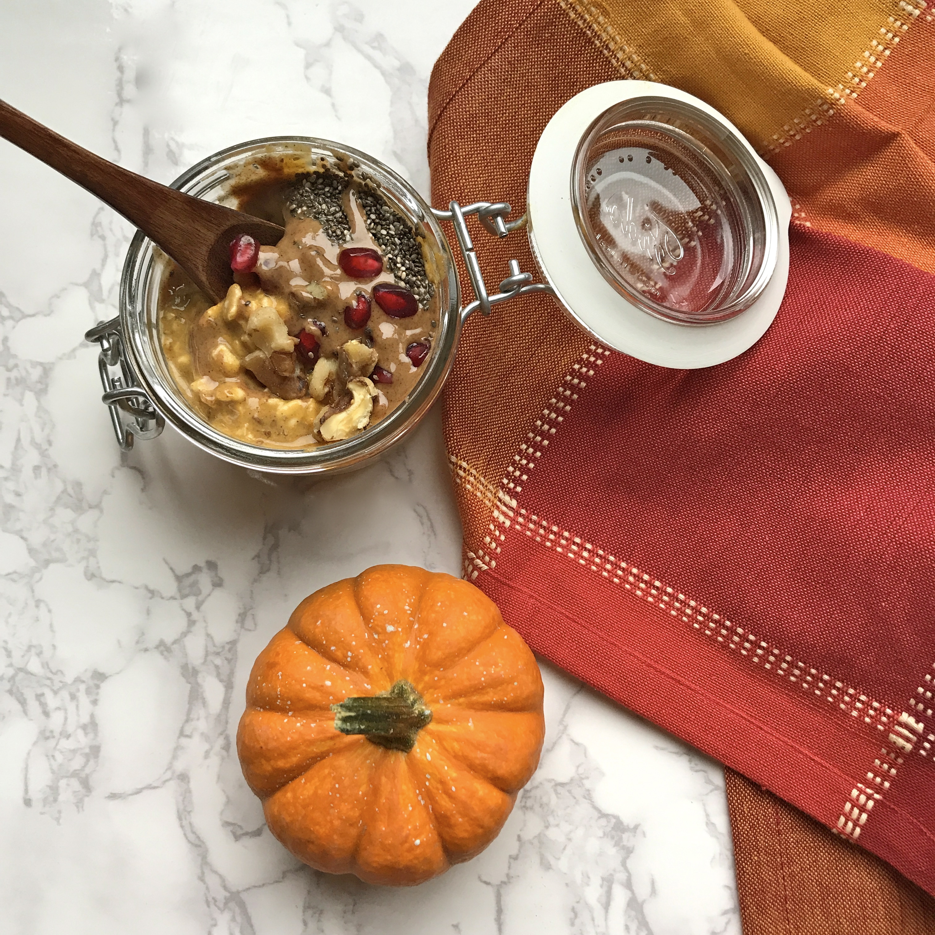 pumpkin overnight oats