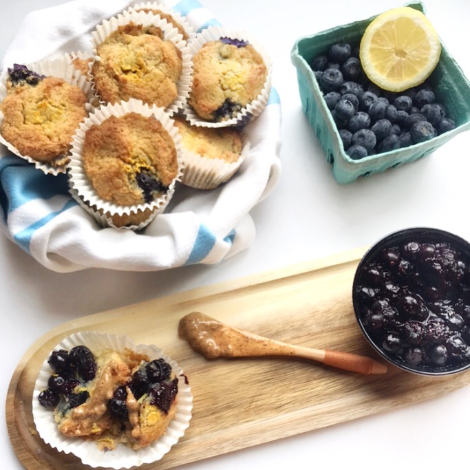 Blueberry Lemon Zest Muffin 