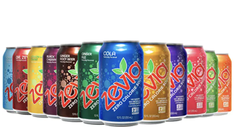 low carb product zevia soda
