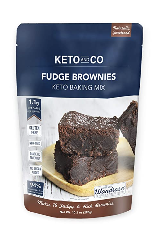 keto and co brownie package 