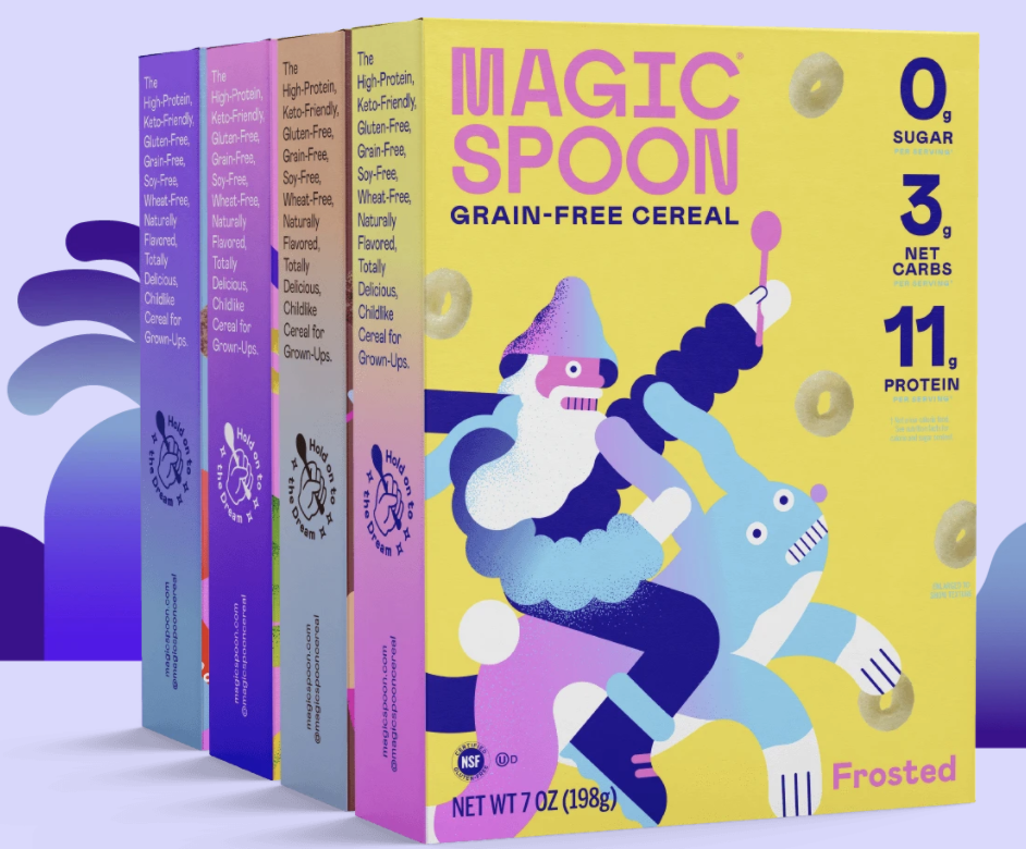 magic spoon low carb high protein cereal