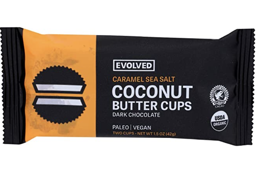 eating evolved coconut butter cups